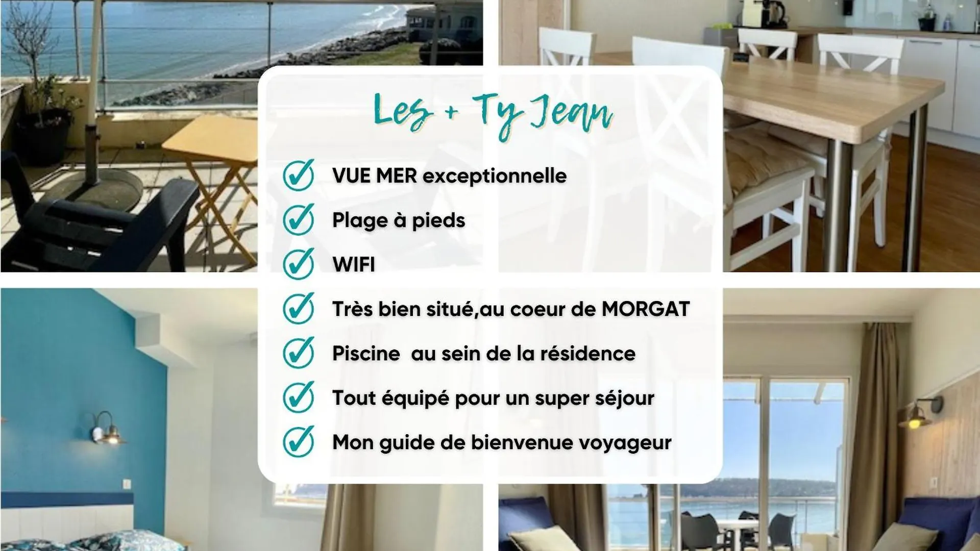 Ty Jean - Piscine - Plage A Pied Crozon
